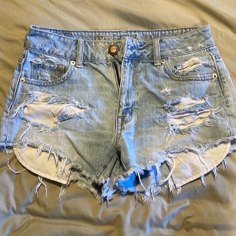America Eagle Jean shorts